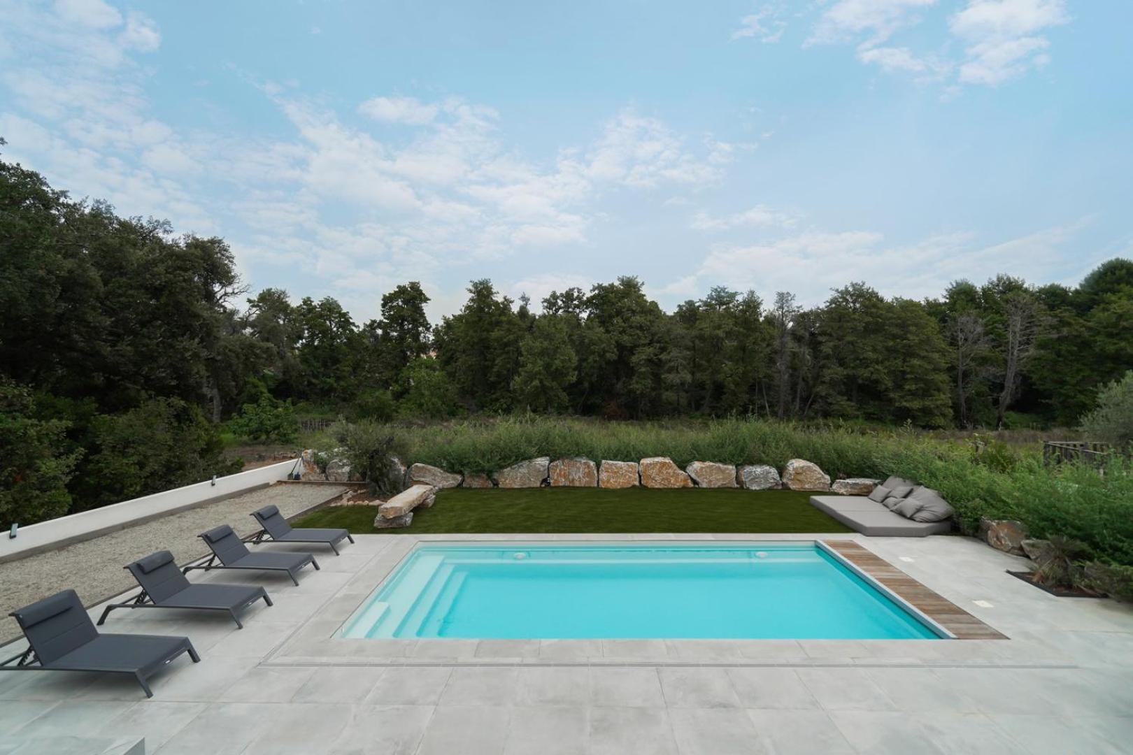 Tres Belle Villa A Ghisonaccia Avec Piscine Chauffee エクステリア 写真